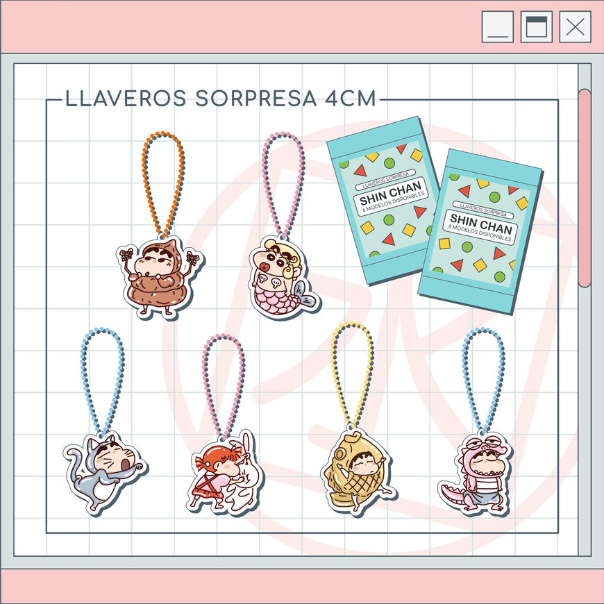 LLAVEROS SHIN CHAN