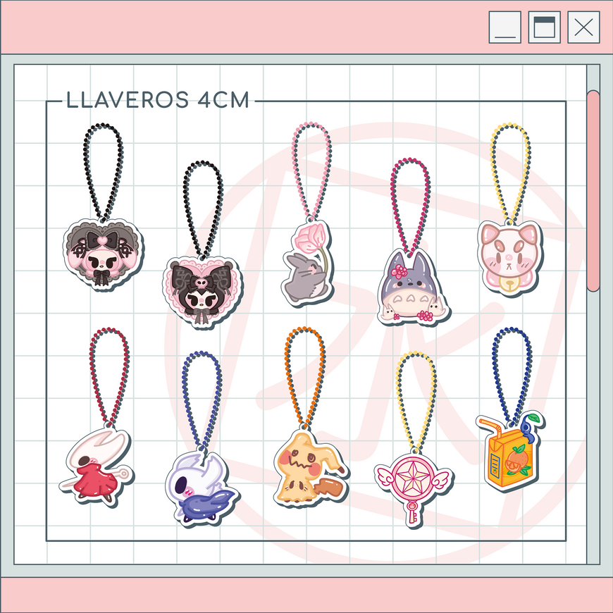 LLAVEROS 5 CM