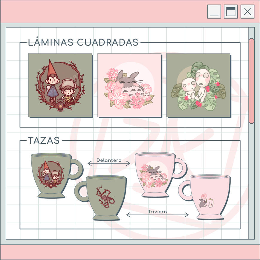 PRINTS Y TAZAS