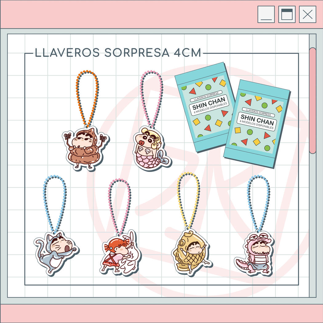 LLAVEROS SHIN CHAN